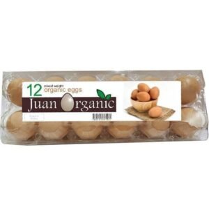 Juan Organic Brown Eggs 12 pcs