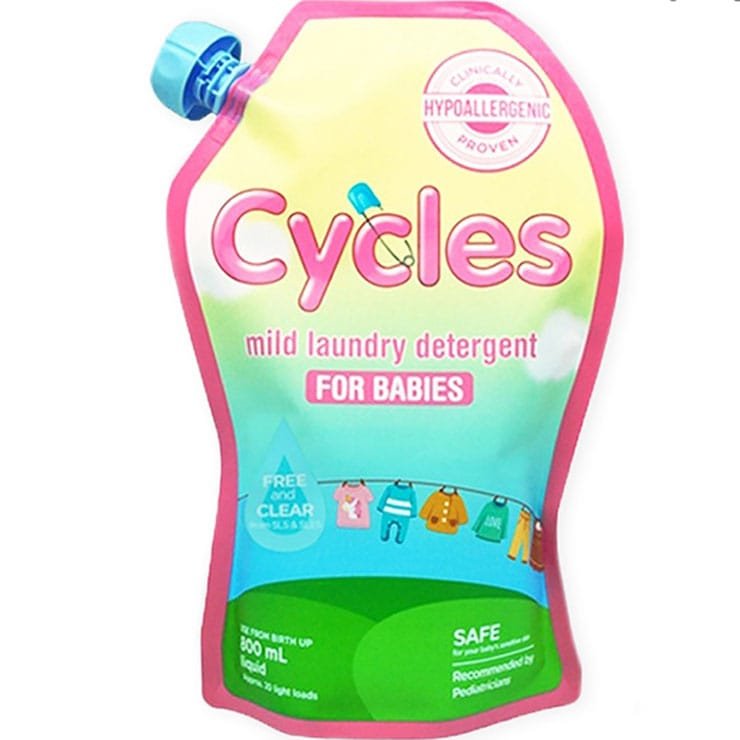 Cycles Liquid Laundry Detergent Refill Pack