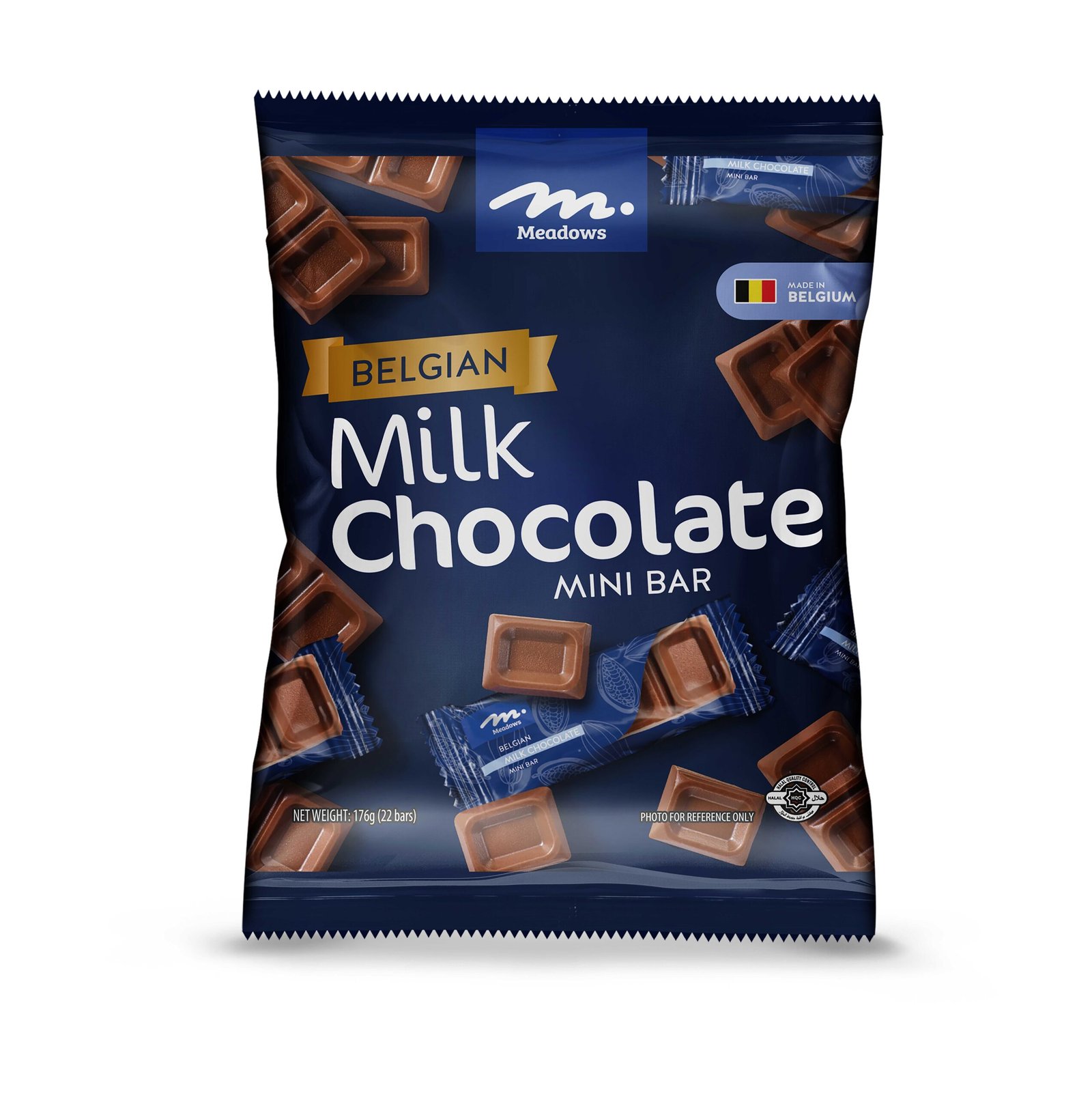Meadows Belgian Milk Chocolate Mini Bar