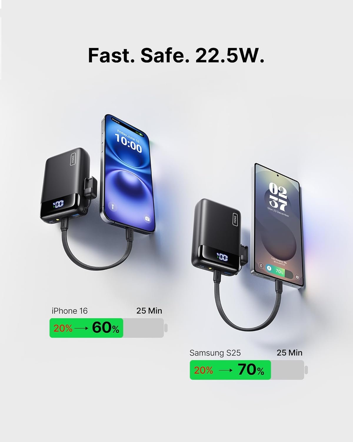 Special Discounted Price:INIU Portable Charger, Smallest 20000mAh 22.5W Fast Charging Power Bank - Image 3