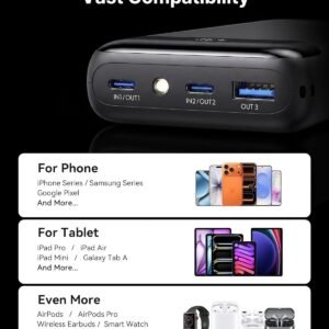 Special Discounted Price:INIU Portable Charger, Smallest 20000mAh 22.5W Fast Charging Power Bank - Image 7