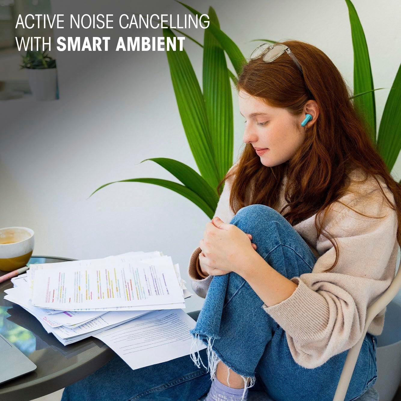 Special Discounted Price:JBL Vibe Beam 2 - Noise Cancelling Earbuds - Black - Image 5